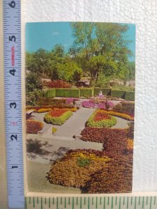 Postcard Coleus in Formal Gardens, Kingwood Center, Mansfield, Ohio