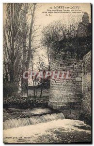 Old Postcard Chateau Moret sur Loing Tourelle