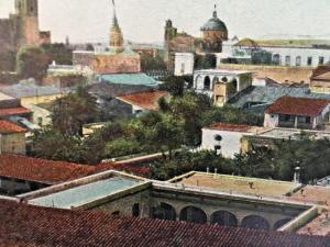 Postcard  Hand-Colored View of Cuernavaca, Mexico    Z9