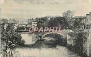 Old Postcard Castres Four Bridges