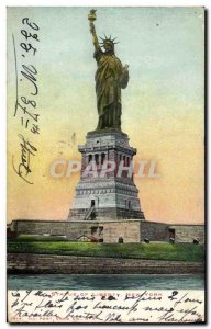 Old Postcard Statue of Liberty Statue of Liberty New York