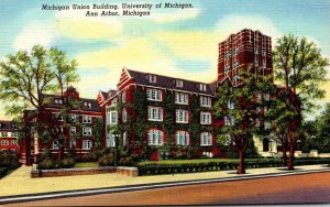 Michigan Ann Arbor Michigan Union Building University Of Michigan Curteich