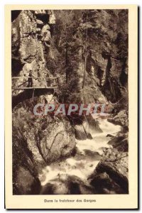 Old Postcard In Frtaicheur Gorges Gorges Diosaz