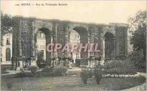 Old Postcard 100 Reims Roman triumphal arch