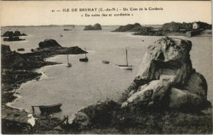 CPA ILE-de-BREHAT Un Coin de la Corderie - Eu Ouine Deu Ar Cordinirie (1147711)
