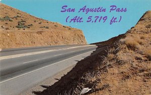 San Agustin Pass 10 miles east of Las Cruces - Las Cruces, New Mexico NM