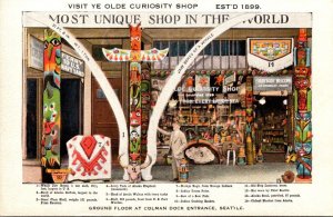 Washington Seattle Ye Olde Curiosity Shop Most Unique Shop In The World