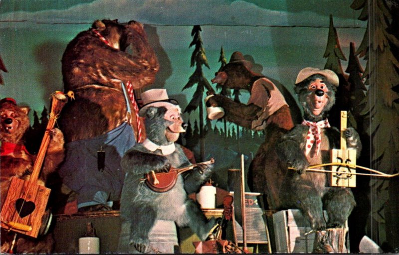 Disneyland The Country Bear Jamboree The Five Bear Rugs