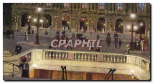 Old Postcard Paris Opera