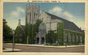 Presbyterian Church  Tyrone PA Unused