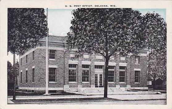 Wisconsin Delavan Post Office