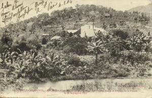 new caledonia, BALADE, Panorama (1904) Stamps