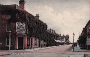 Victoria Hotel Church Street Wolverton Bucks Antique Postcard