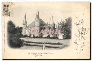 Old Postcard Chateau de Montrevost