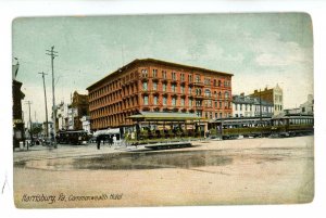 PA - Harrisburg. Commonwealth Hotel on Market Square