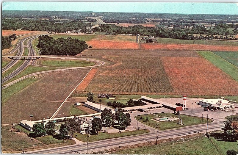 Chrome AERIAL VIEW Milan - Near Sandusky & Elyria & Cleveland Ohio OH AH8546