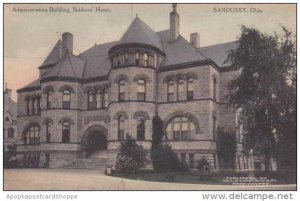 Ohio Sandusky Administration Building Soldiers Home Albertype