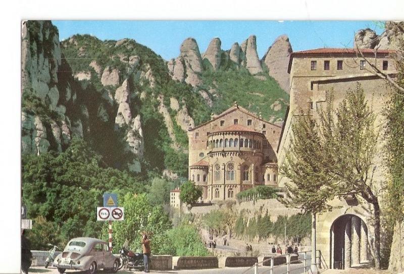 Postal 030654 : Montserrat. Abside de la Basilica