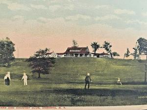 Postcard Golf Links and Country Club in Oneanta, NY,       W9