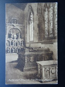 Derbyshire BAKEWELL CHURCH The Vernon Chapel - Old Postcard by Frith 24632