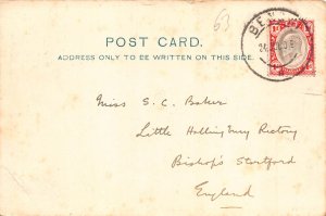 A930 South Africa 1903 Johannesburg Pritchard Street Marham Clock Tower postcard