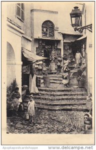 Algeria Alger Boutiques de Moutchous dans une rue Arabe