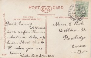 Roller scaters on the rink in double harness skating 1910