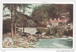 London & North Western Railway Co Postcard ; Pont-y-Pair Bettws-y-Coed , Wale...