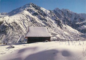 Eastern Europe Poland Snow mountain TATRA view