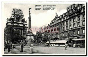 Postcard Modern Brussels Place De Brouckere