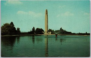 New Britain Connecticut CT, World War I Memorial, Walnut Hill Park, Postcard