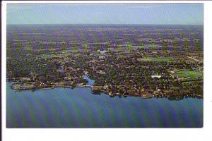 Aerial View, Gateway to Thousand Islands, Gananoque, Ontario,