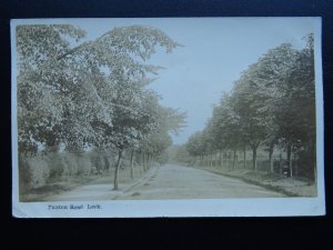 Staffordshire LEEK Buxton Road c1906 RP Postcard by G. Hill & Sons of Leek