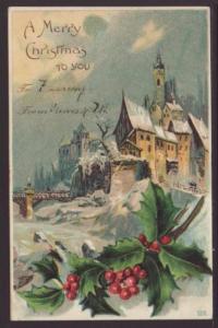 A Merry Christmas to You Postcard 