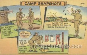 Military Comic Unused 