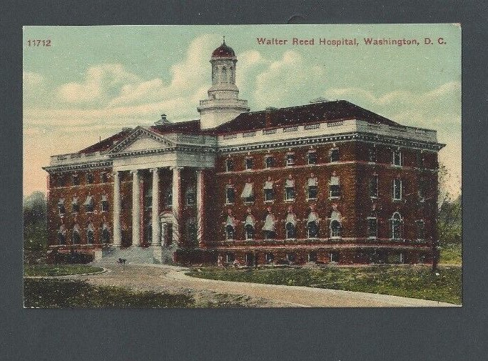 Ca 1910 Post Card Washington DC Walter Reed Hospital