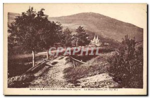 Old Postcard Louvesc Ardeche Mount Chaix