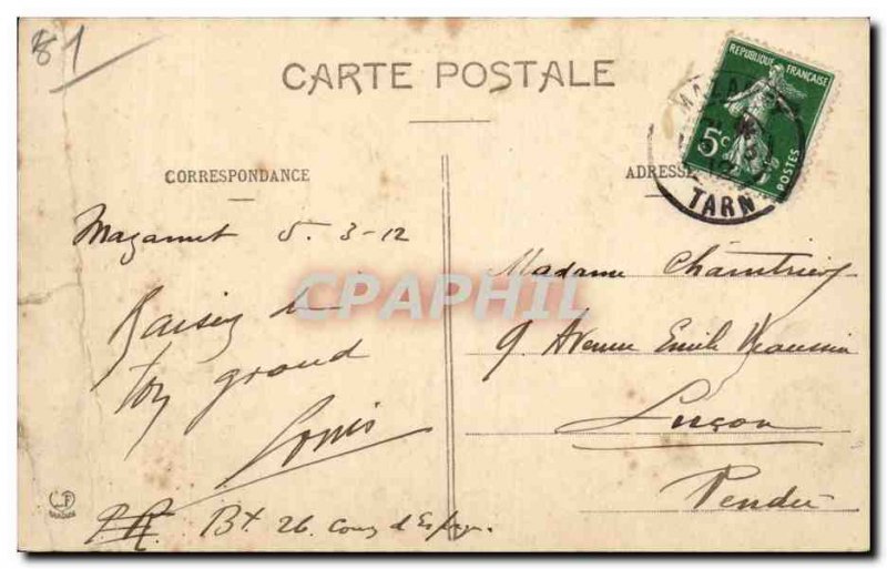 Mazamet - Vue Generale - Old Postcard