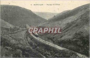 Old Postcard 11 montlucon landscape dienat