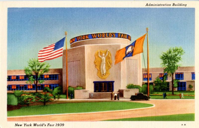 NY - New York World's Fair, 1939. Administration Building