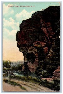 c1910's Lovers Leap Rocks Little Falls New York NY Vintage Unposted Postcard 