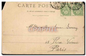 Old Postcard Dijon Tower Bar