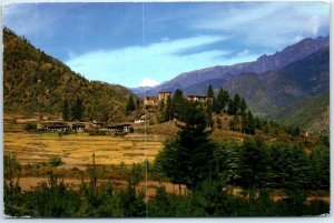 Postcard - Drukgyel Dzong - Chuyul, Bhutan 