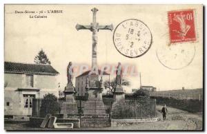L & # 39Ansie Old Postcard Calvary