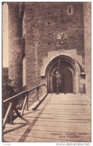 TORINO, Piedmont, Italy, 1900-1910's; Castello Feudale Porta D'ingresso