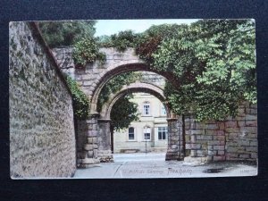 Northumberland HEXHAM St.Wilfrids Gateway c1906 Postcard by Wrench