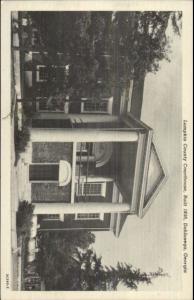 Dahlonega GA Lumpkin County Courthouse Postcard VINTAGE