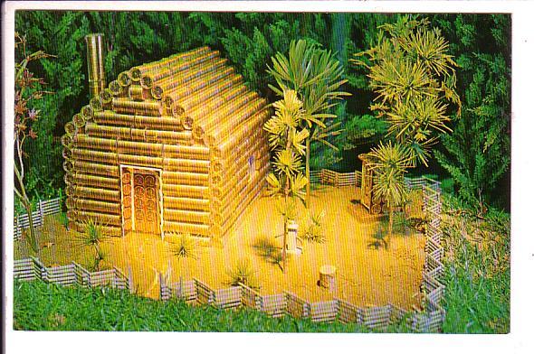 Lincoln's lLog Cabin, Scale Model, Ripley's Believe It or Not Museum, Gatlinb...