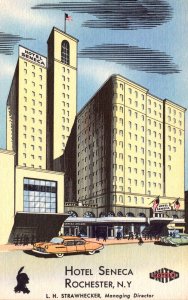 New York Rochester Hotel Seneca Curteich