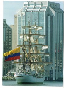 Colombia Tall Ship, Gloria, Herald, Purdy's Wharf , Halifax Nova Scotia